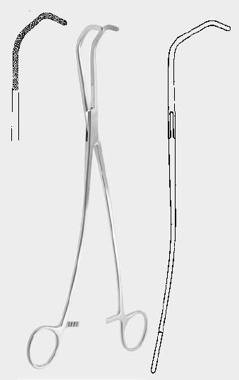 Затискач САТИНСЬКОГО (SATINSKY) для порожнистої вени, ф. 1. Бренд: Zepf (Зепф).
